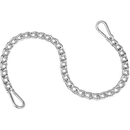 Ketju kahdella karabiinilla 66 cm riippukeinu-ketjun jatkeketju ruostumaton teräs