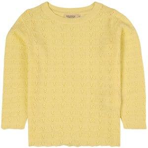Kids - MarMar Copenhagen Butter Tano Knit Sweater 2-3 Years - Jumpers and knitwear - 2-3 years - Yellow