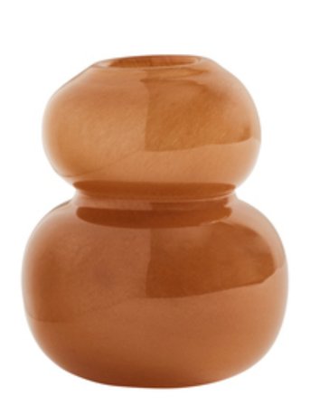 OYOY Living Design Lasi Vase - Orange - H12.5CM