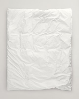 GANT - Jacquard paisley dobbeldynetrekk 200x220cm white