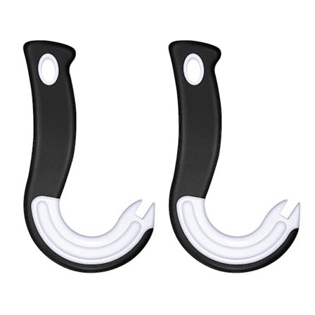 Enkel öppningsring Dragburk Öppnare Draghjälpmedel För Artritpatienter Dragflik Burkar Burkar Flaskor Köksverktyg, 2st