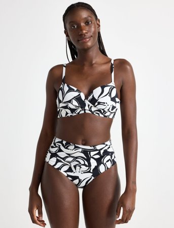 Lindex Shaping Bikiniunderdel Med Hög Midja - Black - S