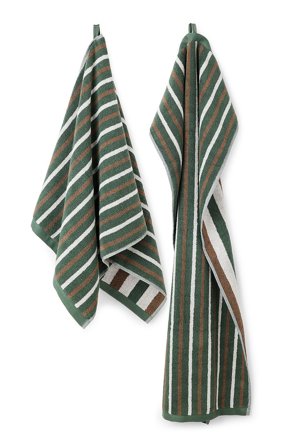 Compliments Lane Towel Forest Green 50x100 cm, Tøj & Bolig, Boligtekstiler, Håndklæder