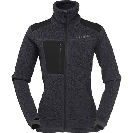 Norrøna Women's Trollveggen Thermal Pro Jacket Women Mid layer tops Black XS