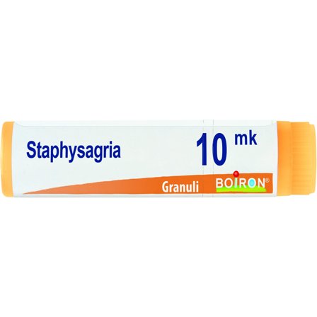 Boiron Staphysagria Globuli 10Mk Dose 1g