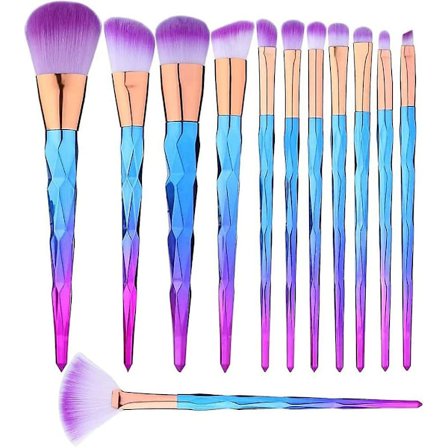 Diamanter farget sminkekost