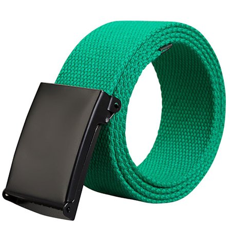 Bælte grøn canvas