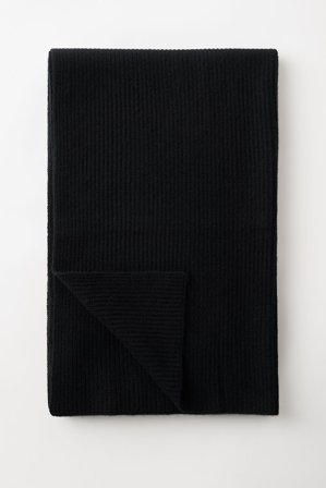 Soft Goat - Chunky Scarf - Schal aus Kaschmir - One Size - Black