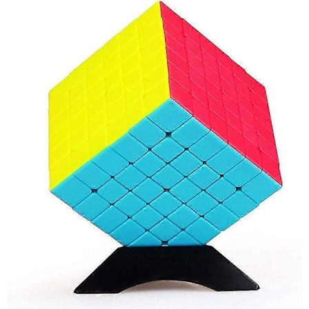 Zauberwurfel 7x7 Stickerless Speed Cube 7x7x7 3D Pussel Leksak