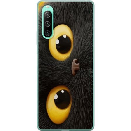 Kompatibelt Mobilskal till Sony Xperia 10 IV Mörkögon