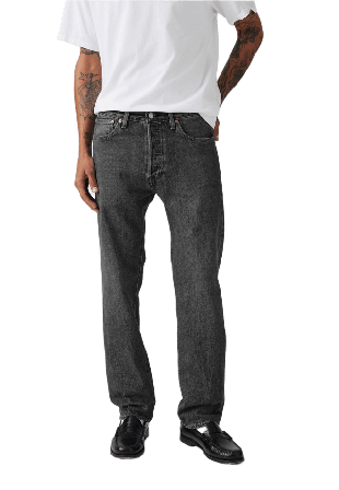 Levi's 501 Original Jeans Herr Svart 30-32