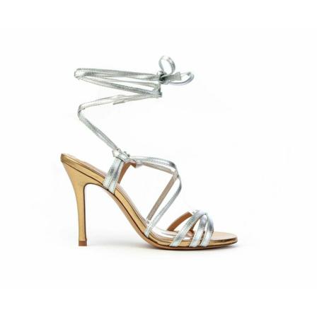 Roberto Festa High heel sandal , Grijs , Dames , Maat: 40 EU
