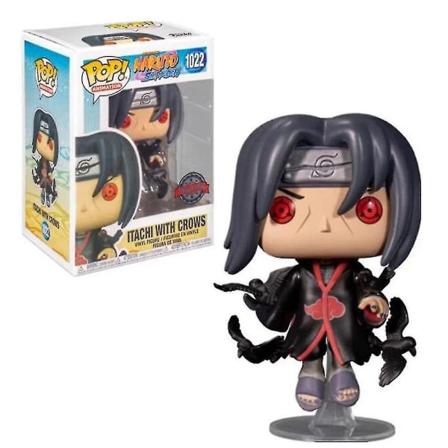 Funko Pop! Animaatio: Naruto Shippuden - Itachi varisten kanssa #1022 (yksinomainen) Toimintafiguuri Ornamentti Koristevihanien lahja