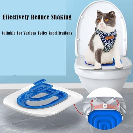 Kattoalett träningsenhet Återanvändbar blå