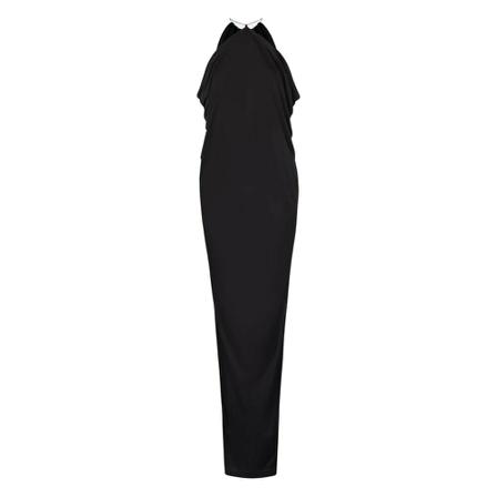 Philosophy di Lorenzo Serafini Column dress , Zwart , Dames , Maat: M Maxi jurken