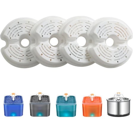 10*10.5cm, 4 kpl Vedenjakajan Suodatin, Kissavedenjakaja