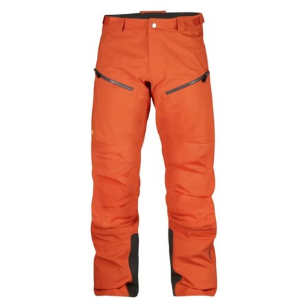 Fjällräven Bergtagen Eco-shell Trousers Men shell trousers Orange 52