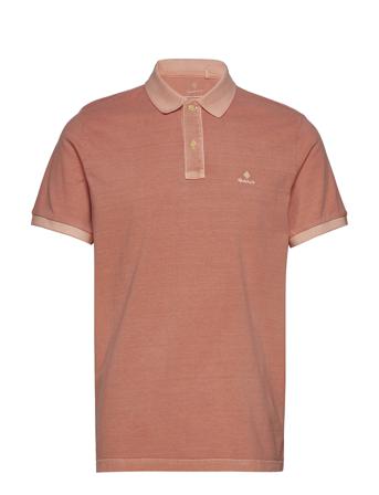 D2. Sunfaded Pique Ss Rugger Pink GANT