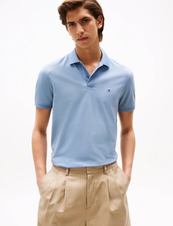 Tommy Hilfiger Performance Pique Reg Polo - Red - S