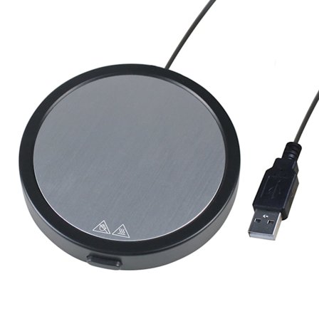 Kaffe Kannevarmer for Skrivebord, USB Kaffe Kannevarmer Kaffe Te Melk Drikke, Varm Plate for å Holde Varmt