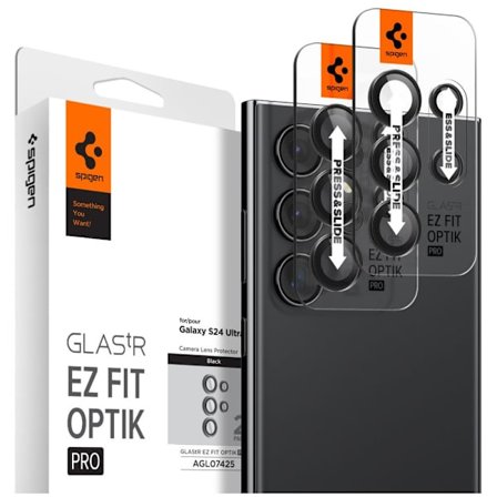 Spigen Samsung Galaxy S24 Ultra EZ Fit Optik Pro Lens Protector