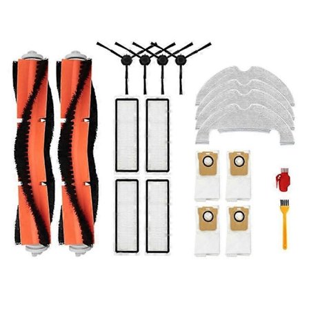 For Xiaomi Mi Robot Vacuum-Mop 2 Ultra STYTJ05ZHM Hepa Filter Støvsuger Deler Støvposer Mopp Kl [DB]