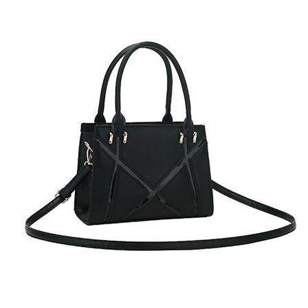 Dam axelväska Retro Klassisk Handväska Pu Läder Koppling Väska Med Dragkedja