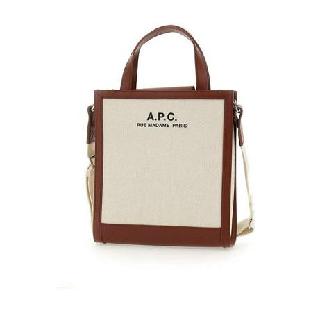 A.p.c., Handbags Beige, unisex, Maat:ONE Size