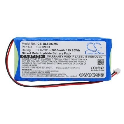 Batteri for medisinsk for Biolat BLT2003, BLT2003 EKG EKG