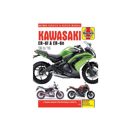 Kawasaki ER-6f & ER-6n (06 - 16) (häftad, eng)
