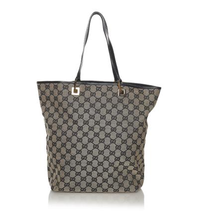 Gucci Vintage Pre-owned Shoulder Tas , Grijs , Dames , Maat: ONE Size Vintage Tassen