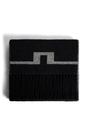 J.Lindeberg - Champ Double Sided Scarf - Black - Homme - Onesize