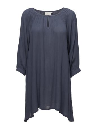 Amber Tunic Tunika Blå Kaffe