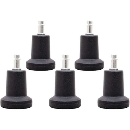 Kontorsstol 2" Svängbara fasta hjul Plastglid