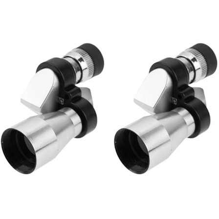 2-pack 8x20 Hörn Teleskop Monokulärt Fickteleskop för Mörkerseende och Svagt Ljus