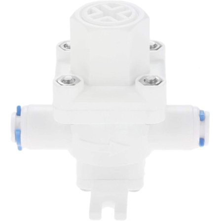 Ro vattentrycksavlastningsventil, yetaha plastvattentrycksavlastningsregulator tryckreducerande regulator 1/4" O.D.