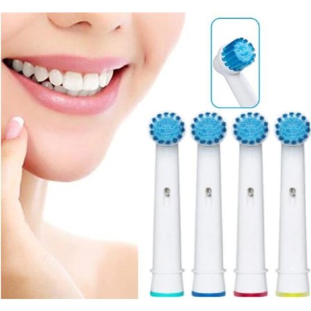4st Tandborsthuvuden Oral-B Kompatibla- EB17A