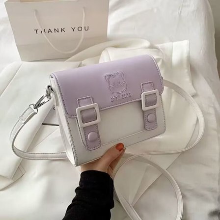 Tygväskor Underarm Handväska LILA