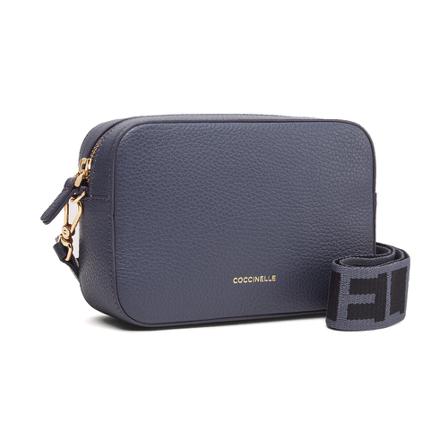 Coccinelle, Tebe Minibag Blauw, Dames, Maat:ONE Size,leather