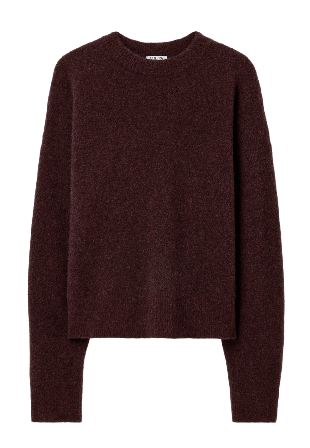 Filippa K Wool Yak Crewneck Sweater Överdelar Dam Röd L