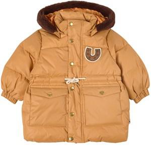 Mini Rodini Beige Horseshoe Puffer Jacket 80/86 cm - Coats and jackets - 80/86 cm - Beige