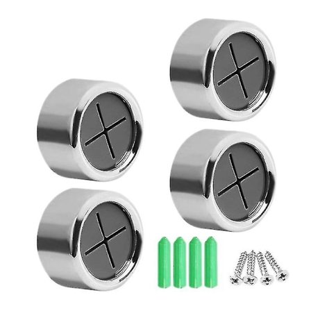 4 stk. Selvklæbende Håndklædeholder Håndklædekroge Håndklædekroge Runde Vægmonteringskroge Tekstilshåndklædeholdere Til B