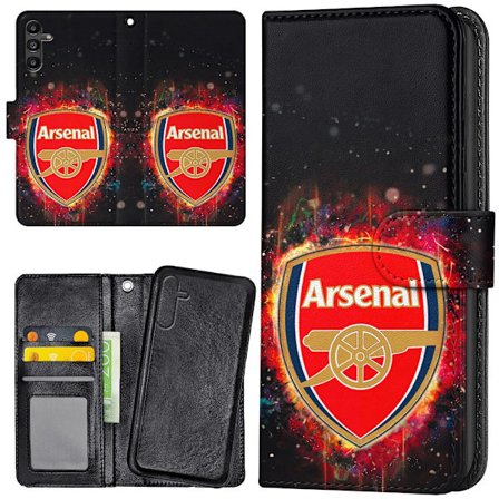 Samsung Galaxy S24 FE - Plånboksfodral/Skal Arsenal