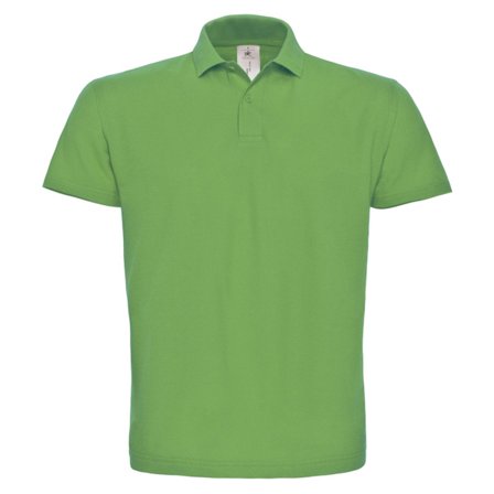 B&C ID.001 Herr Kortärmad Polotröja 4XL Real Green