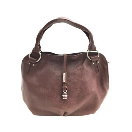 Celine Vintage, Pre-owned Leather Shoulder Bag Bruin, Dames, Maat:ONE Size