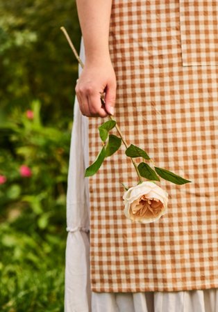 Ib Laursen Kunstig Blomst Rose-Beige H50