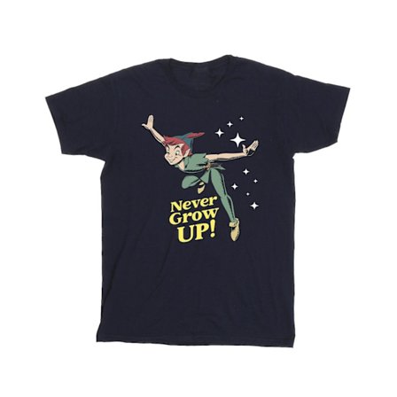 Disney Girls Peter Pan Never Grow Up Bomull T-shirt 3-4 år N