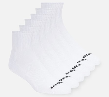 Skechers, 6-pack Core strumpor, L, Herr