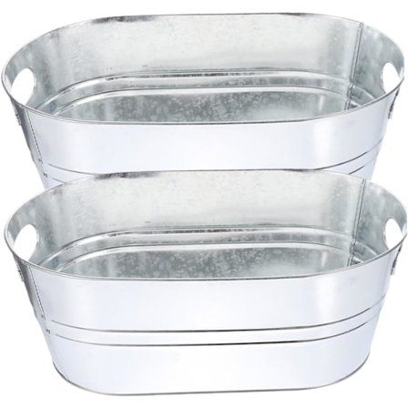 Rustfritt stål isbøttesett 15l Stor kapasitet Glatte kanter for øl vin fest essensielt