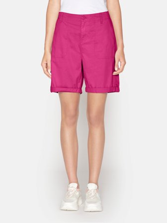 JENSEN - Hør Shorts - Pink